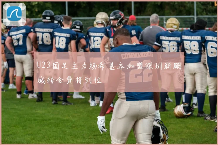 U23国足主力杨希基本加盟深圳新鹏城转会费将到位